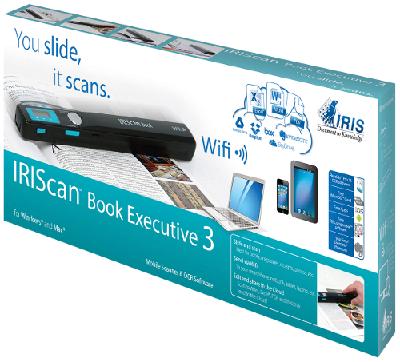 Produktbilde IRIScan Book - bærbar skanner for PC/MAC