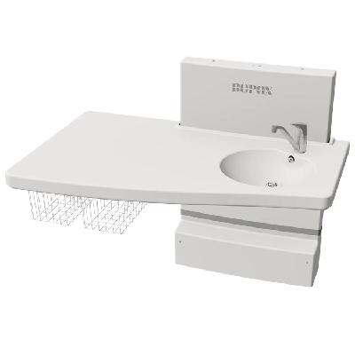 Produktbilde Ropox Maxi 2 lavtgående stellebord med vask